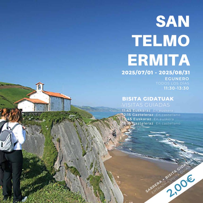 The Hermitage of San Telmo, the guardian of on an exceptional geological outcrop