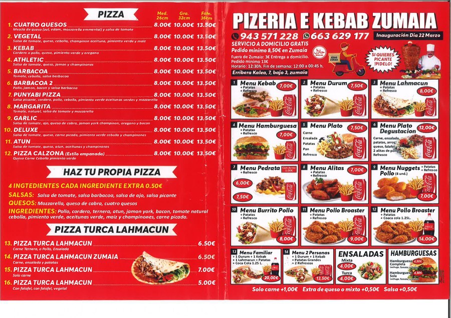 ZUMAIA pizzeria & kebab