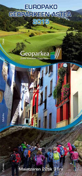 A partir del viernes se celebrará la Semana de los Geoparques Europeos en el Geoparque de la Costa Vasca