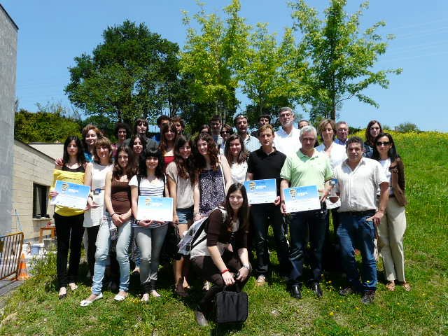 Acto de entrega de la V. edición de los premios Ekin