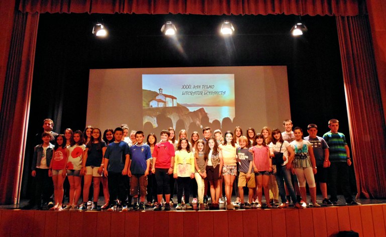 Ayer se hizo la entrega de premios del concurso literario San Telmo