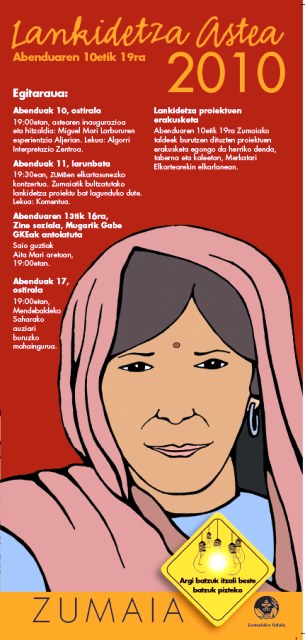 Comenzará hoy, con la charla de Miguel Mari Larburu, la Semana de la Cooperación