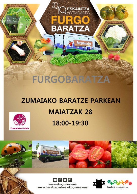 El 28 de mayo visita de la Furgobaratza 