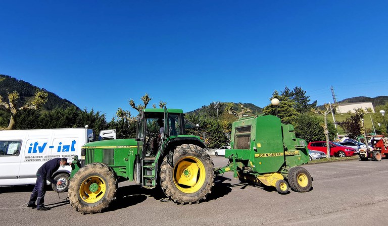 El 4 y 5 de mayo se podrá realizar la ITV de vehículos agrícolas en Zumaia