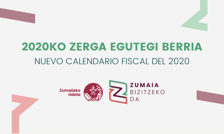 El Ayuntamiento de Zumaia fija el nuevo calendario fiscal