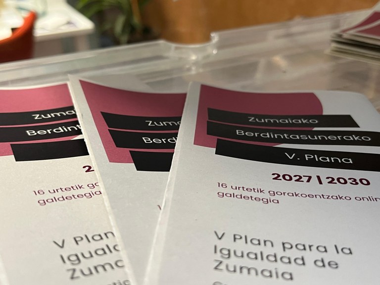 El Ayuntamiento de Zumaia quiere recabar la opinión de la ciudadanía para elaborar el V Plan para la Igualdad