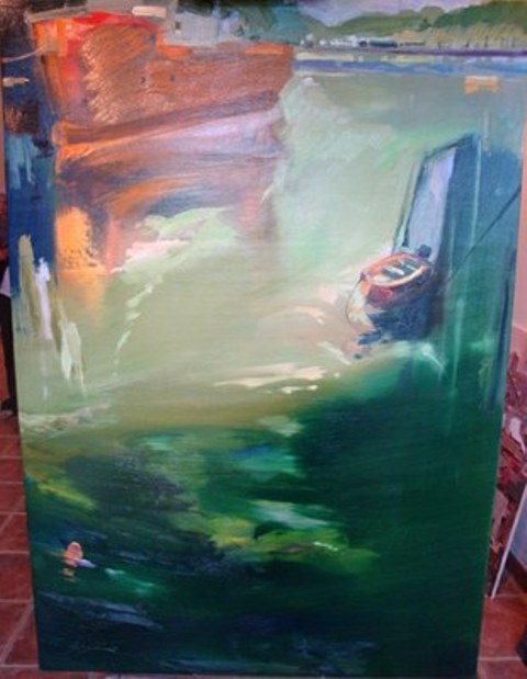 El concurso de pintura en la calle, el lúnes 