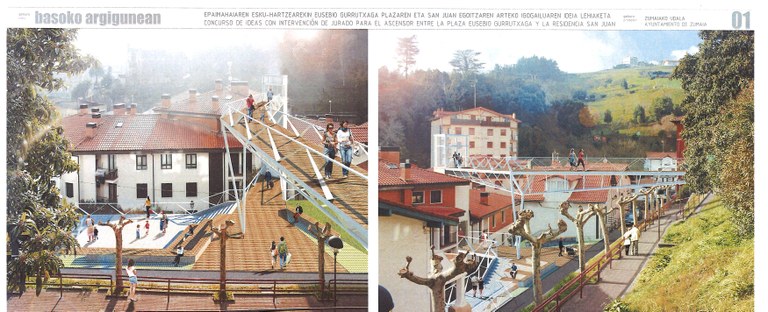 EL DISEÑO DE ASCENSOR BASOKO ARGIGUNEAN SERÁ EL PROYECTO QUE SE LLEVARÁ A CABO EN EL BARRIO SAN JOSÉ