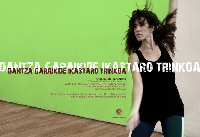 El lunes, último día para inscribirse en el curso de danza contemporánea