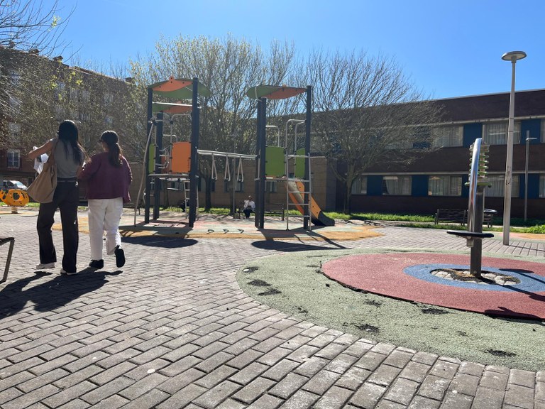 El parque de Basadi dejará de estar operativo a partir del lunes por las obras de implantación del nuevo pavimento