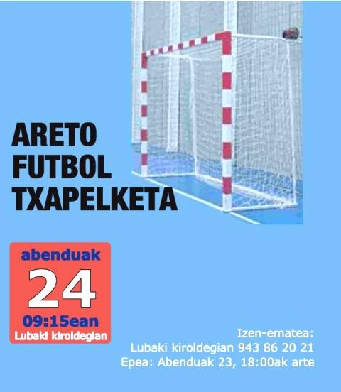 El plazo para inscribirse en el Campeonato de Futbol Sala ternina el jueves