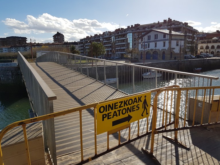 EL PUENTE DEL MUELLE PERMANECERÁ CERRADO DURANTE LA JORNADA DE HOY, LUNES