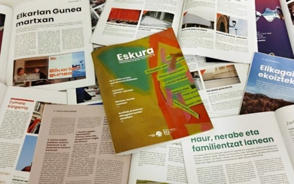 El último número de la revista municipal 'Eskura' también estará disponible en la web