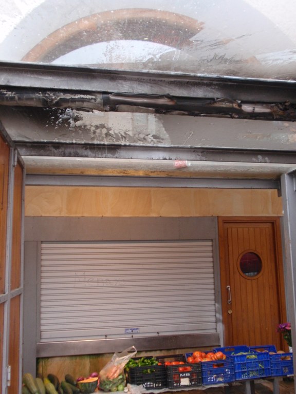 En relación a los daños producidos en el mercado de Goiko Plaza