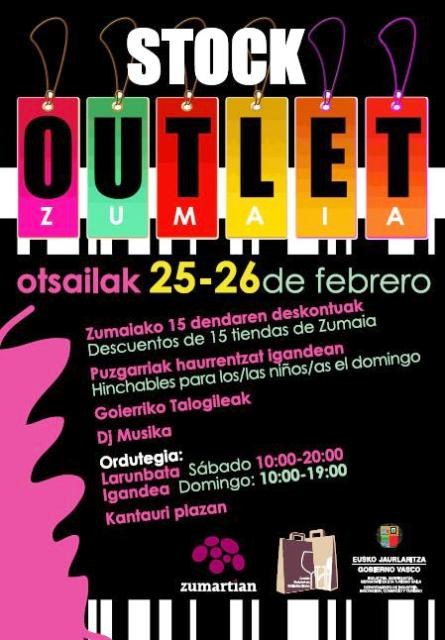 Fin de semana de stock outlet