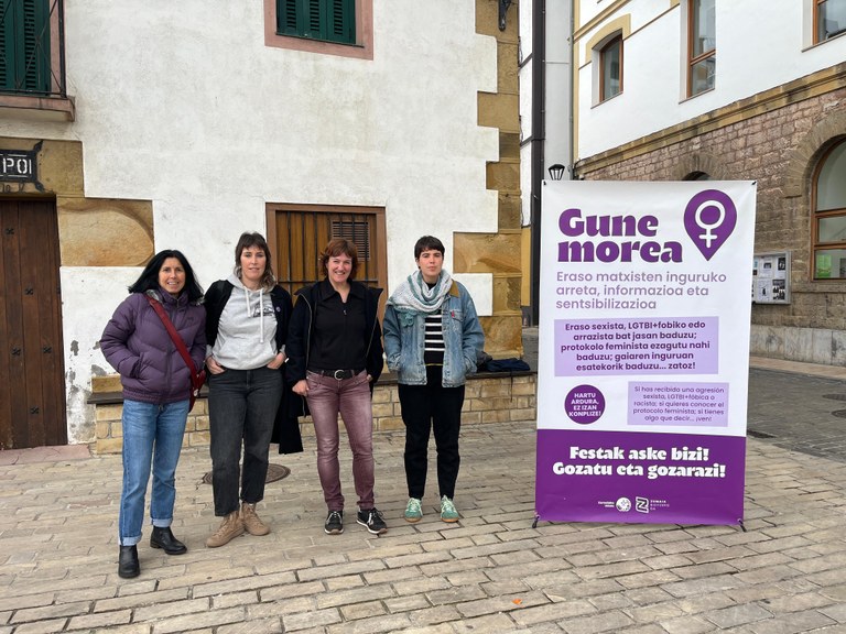 Gune Morea, por unas fiestas libres de agresiones machistas