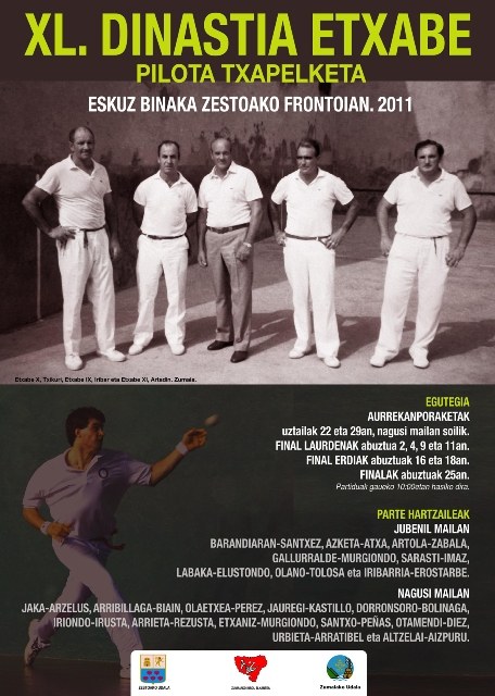 Hoy (jueves) quedarán decididas las finales del campeonato Dinastía Etxabe