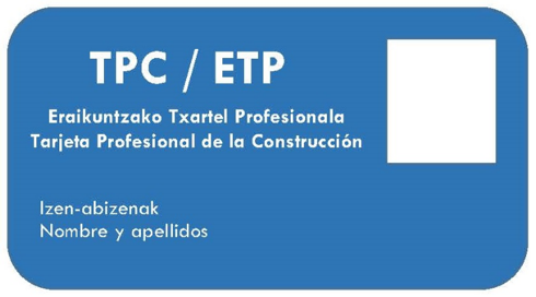 Jornada para personas desempleadas y trabajadoras: La Tarjeta Profesional de la Construcción (TPC)