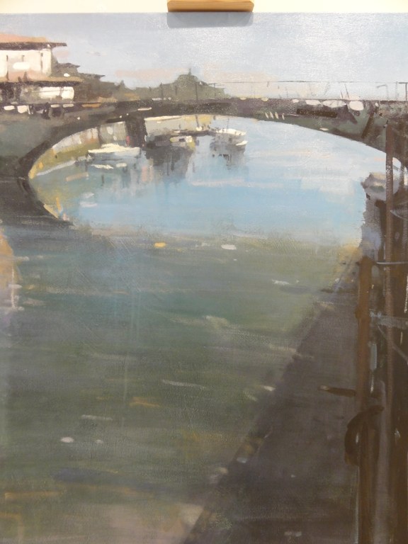 Jose Manuel Arranz de Juan gana el concurso de pintura en la calle