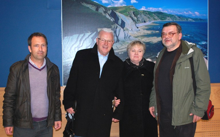 La delegación de Wroclaw en Zumaia