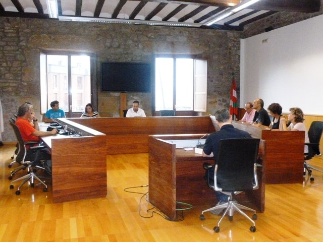 La moción en torno a Herrira, admitida ayer por unanimidad 