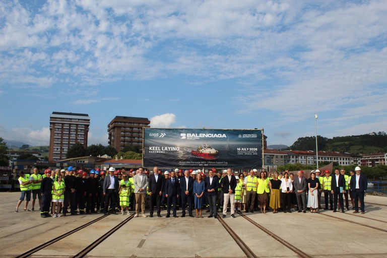 La nueva etapa del astillero Balenciaga, "una gran noticia" para Zumaia