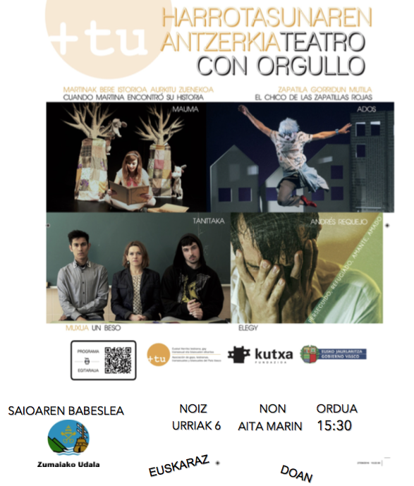 LA OBRA EL CHICO DE LAS ZAPATILLAS ROJAS EL JUEVES EN AITA MARI