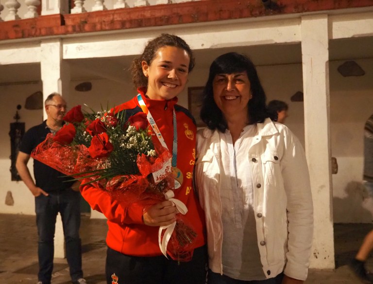 La zumaiarra Ainhoa Larrañaga ha ganado el Campeonato Europeo de Balonmano Playa