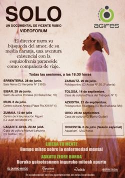 Mañana, se proyectará el documental 'Solo'