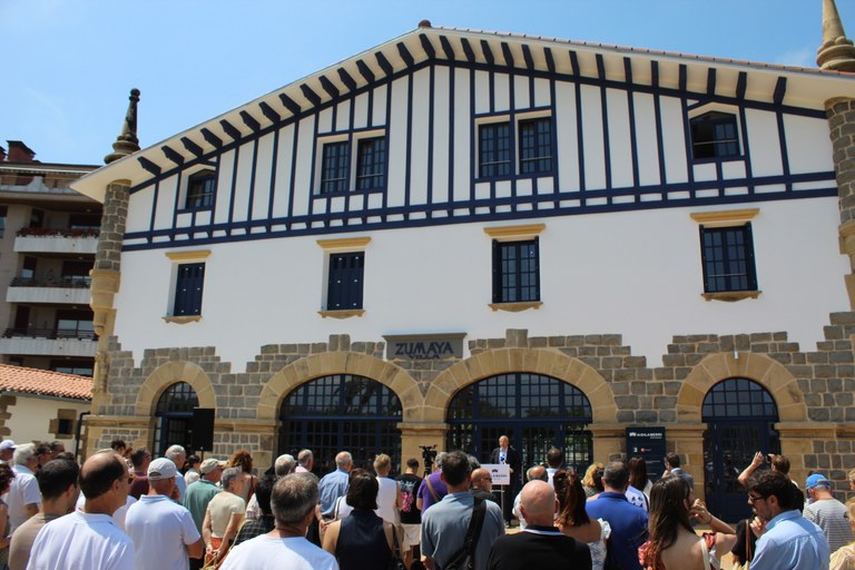 Moilaberri abre sus puertas como punto de partida para descubrir Zumaia y el Geoparke