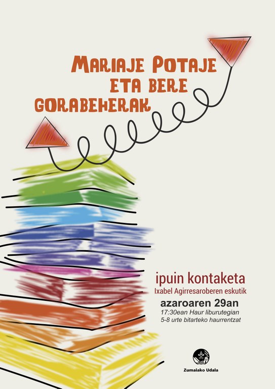 Sesión de cuenta cuentos Mariaje Potaje eta bere gorabeherak 