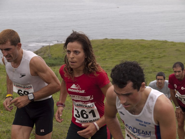 Todo preparado para la carrera Flysch Trail