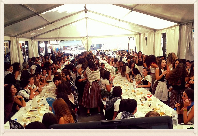 Ya a la venta los tickets para la comida del día de la Fiesta Vasca