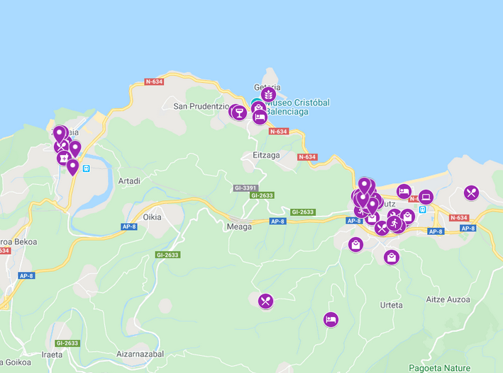 Ya está disponible el mapa de negocios de la comarca