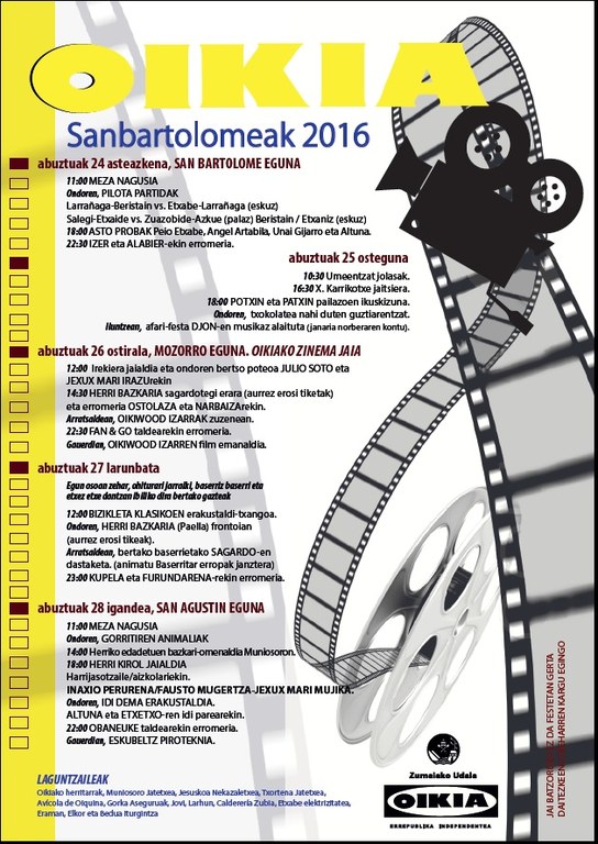 ¡Ya están aquí las fiestas de Oikia!