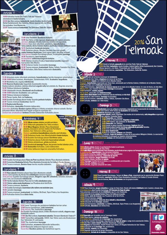 Ya falta muy poco para San Telmos