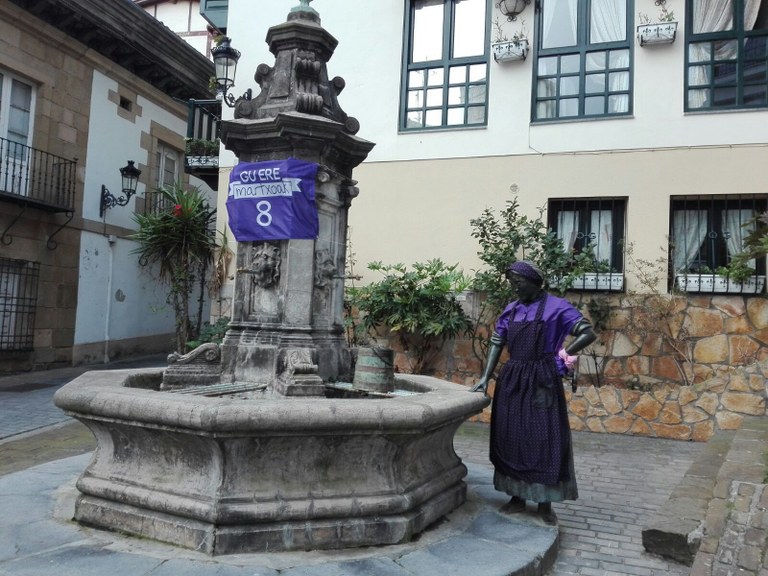 Zumaia acogerá numerosas actividades para reivindicar y disfrutar del feminismo en torno al 8 de marzo