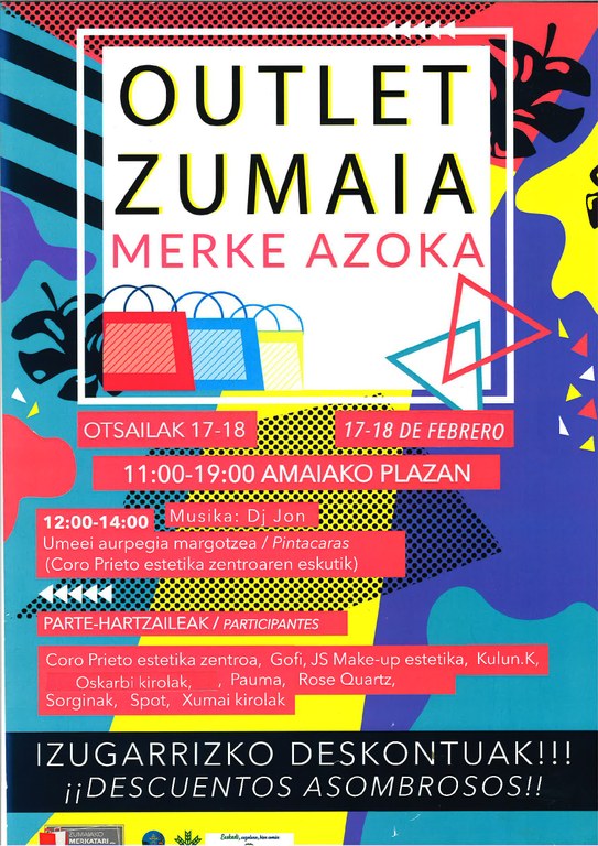 Zumaia celebra su mercado outlet este fin de semana