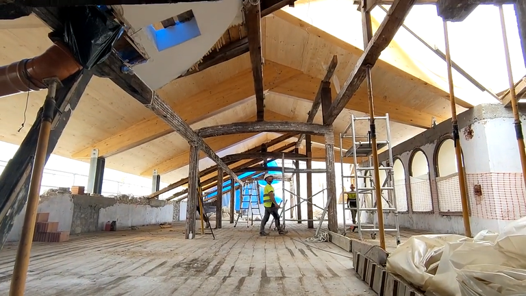 [VIDEO] El Convento de San José ya tiene nuevo tejado