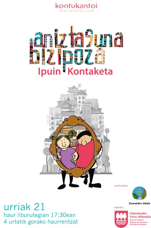 Aniztasuna txikienekin lantzeko, ipuin kontaketa, bihar