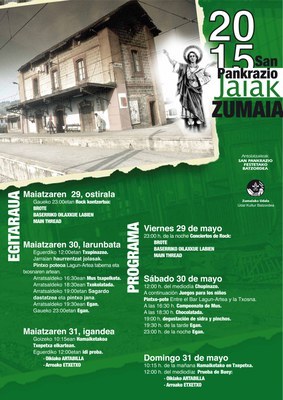 Asteburuan, Estazioko jaiak izango dira