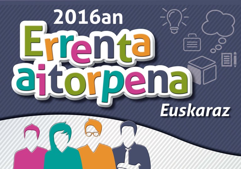 Aurten ere, egin errenta aitorpena euskaraz 