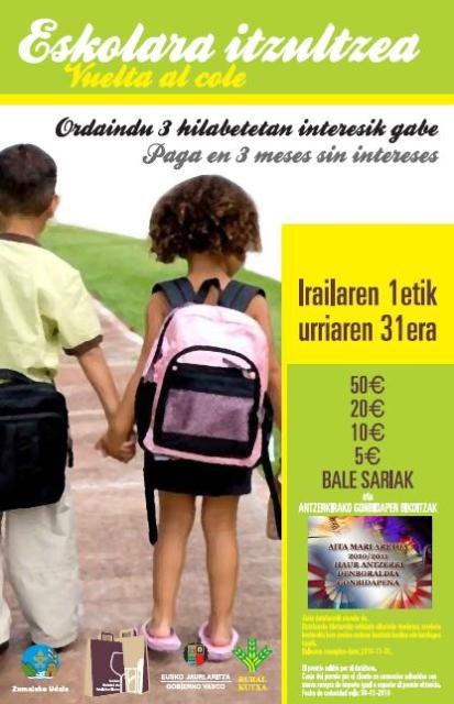 Bale sariak eta antzerkirako gonbidapen bikoitzak, aste honetan Merkatari Elkarteko txartelarekin