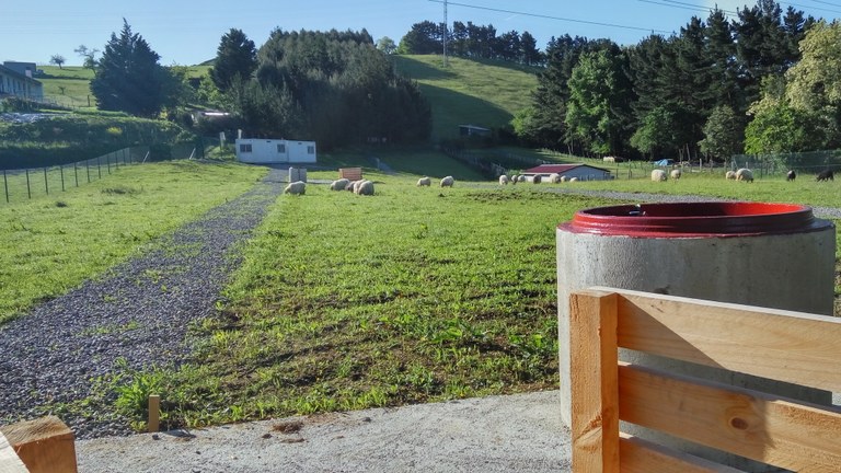 Baratze parkeko lursailak prest zumaiarren gozamenerako