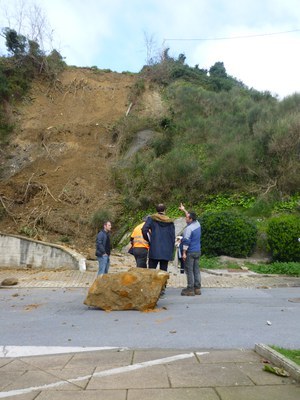 Bihar, abenduak 18, hasiko dira Juan Belmonteko magala egonkortzeko lanak