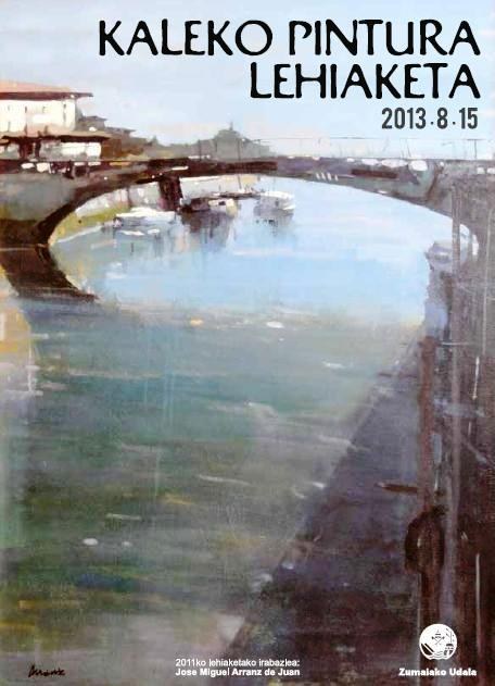 Bihar, abuztuak 15, kaleko pintura lehiaketa izango da Zumaian