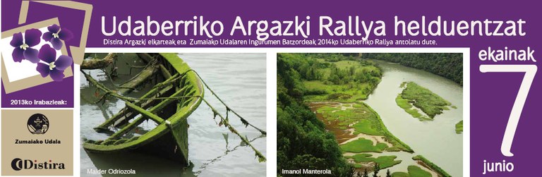 Datorren larunbatean Udaberriko argazki rallya izango da haur eta helduentzat