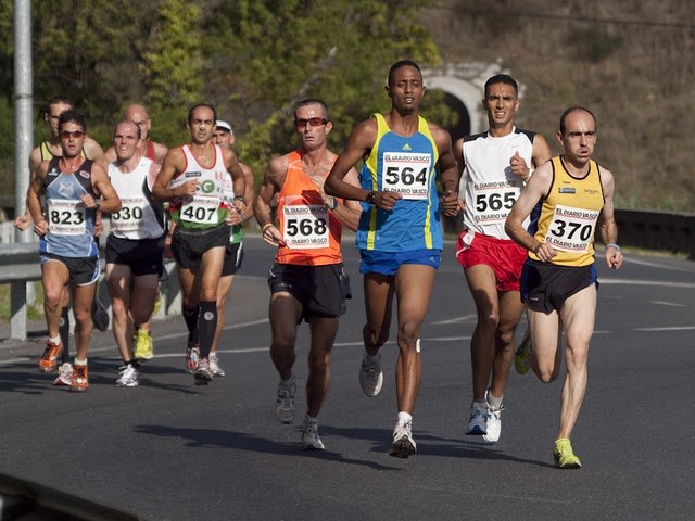 David Martin eta Claudia Beobide garaile Zakila Bira lasterketan