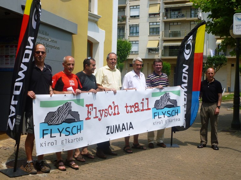 Dena prest Flysch trail lasterketarako