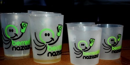 Edalontzi berrerabilgarriak erabiltzeko deia